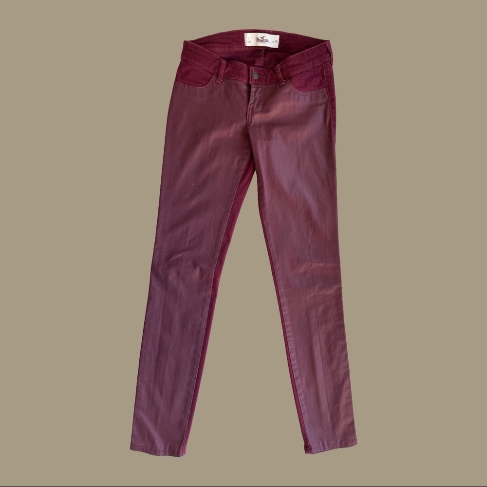 Red Skinny pants
